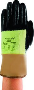 Ansell ActivArmr 28-329 Nitrilhandschuh Schwarz Grösse XL nach EN 388 - Bild 1
