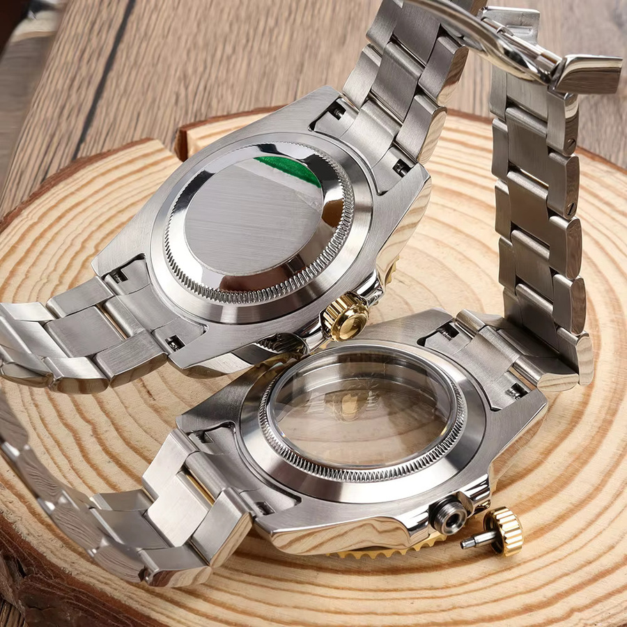 Uhrenarmband Edelstahl, Gold, Klassisch - Bild 3