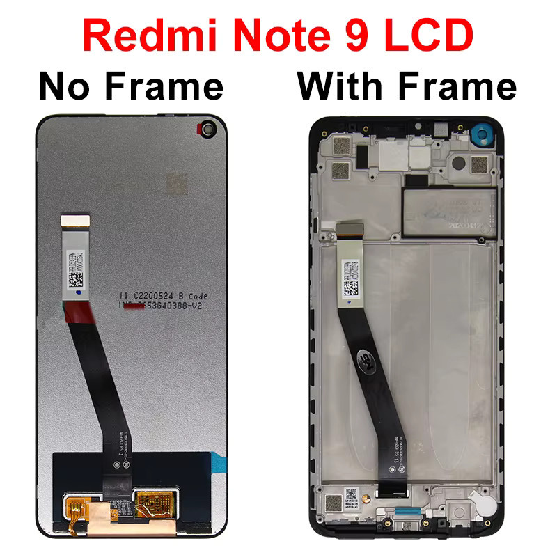 IPS Display Touchscreen für Xiaomi Redmi Note 9, Redmi Note 9S und Redmi Note 9 Pro in Schwarz - Bild 3