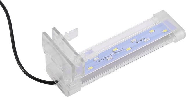 CosyHome LED Klemmleuchte für Aquarium und Pflanzenwachstum in Transparent - Bild 1