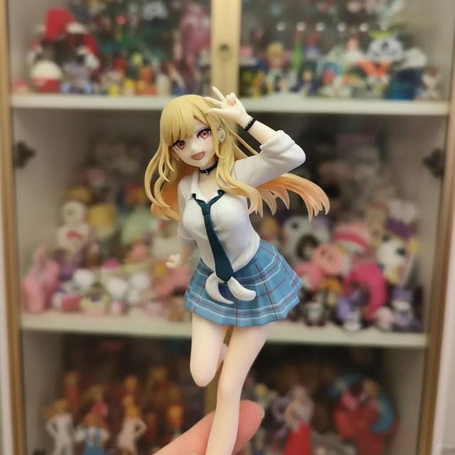 Bandai My Dress-Up Darling Kitagawa Marin Schuluniform-Figur, Actionfigur, Einzelfigur - Bild 1