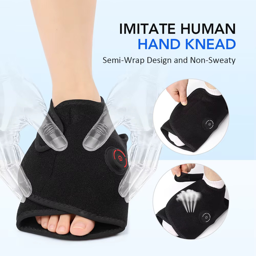Hailicare Elektrisches Fuß-Luftkissen-Massagegerät, 3-Stufen-Vibration - Bild 3