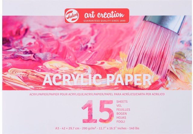 Talens Art Creation Acrylicpapier in Naturweiß, DIN A3 - Bild 1