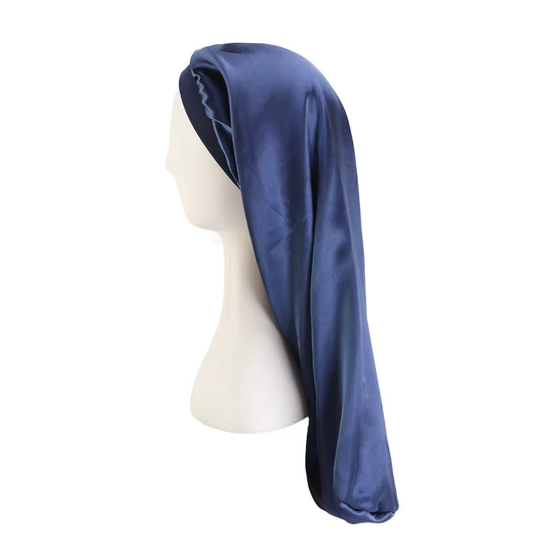 Satin-Mütze mit breitem Rand, Unisex, 60 x 26 cm - Bild 2