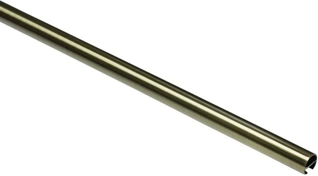 Gardinia Gardinenstange Memphis mit Innenlauf in Messing Gold, Durchmesser: 1,6 cm, Länge: 240 cm - Bild 1
