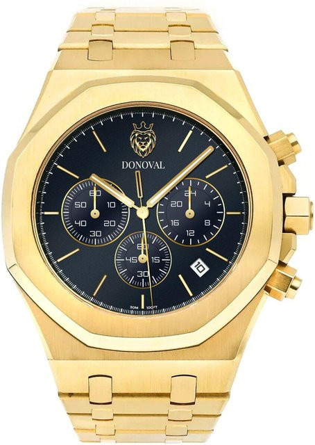 Donoval Watches Chronograph, beige, Herren - Bild 1