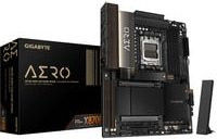 Gigabyte X870E AERO X3D DARK WOOD Mainboard AM5 DDR5 mit Wi-Fi, Bluetooth und Ethernet/LAN in Schwarz-Braun - Bild 1