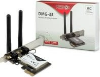 Inter-Tech DMG-33 WLAN-Adapter PCIe Dual-Band WiFi 5 Schwarz - Bild 1