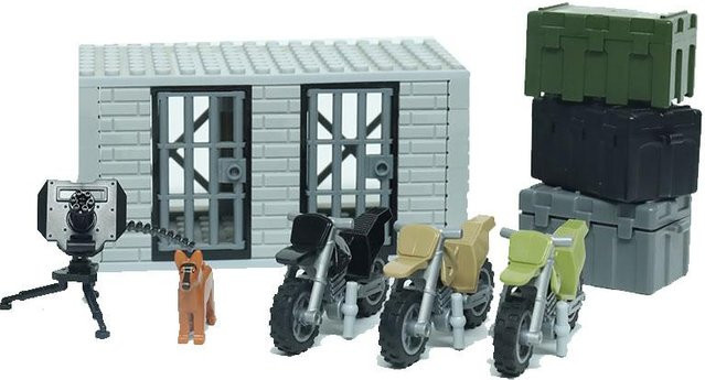 Bai Fen Bai dolls and toys WK2 Militärbasis Moc Sentinel Turm, Gebäude, ab 14 Jahren - Bild 1