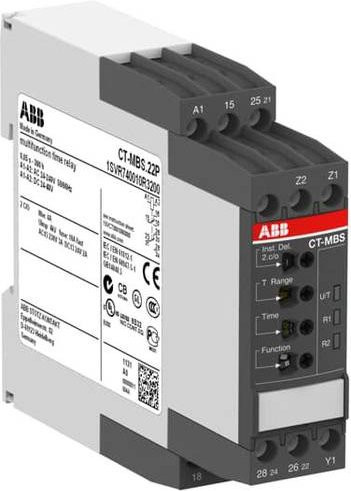 ABB CT-MBS.22P Zeitrelais Multifunktional Weiß für DIN-Schiene - Bild 1