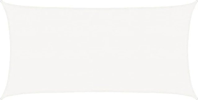 vidaXL Sonnensegel aus HDPE in Weiß, B/T: 4,5 x 2,5 m - Bild 1