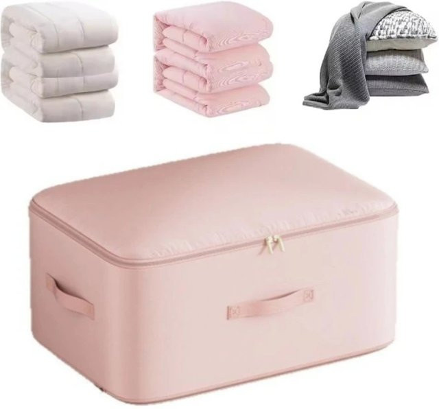 Faltbarer Materialkompressions-Verpackungswürfel in Pink zur staubdichten und feuchtigkeitsbeständigen Aufbewahrung mit großer Kapazität - Bild 1