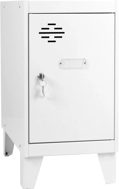 PROREGAL Schließfachwürfel AMEGO Spind mit Standfüßen, Weiß, H x B x T: 57,5 x 30 x 50 cm - Bild 1