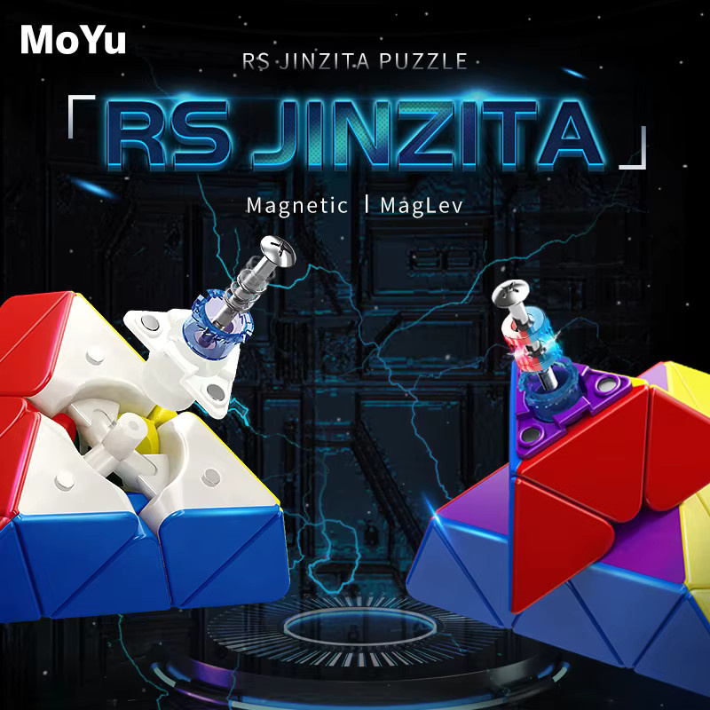 MoYu RS Pyraminx, Magnetischer Pyramidenwürfel, 3x3x3 - Bild 2