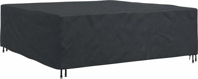 vidaXL Möbelbezug für Sofa in Schwarz, wasserabweisend, B/T/H: 220 x 220 x 70 cm - Bild 1