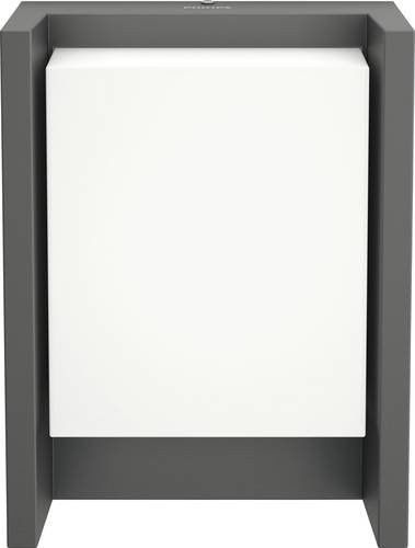 Philips Arbour LED Wandleuchte Anthrazit für Außenbereich mit warmweißem Licht - Bild 1