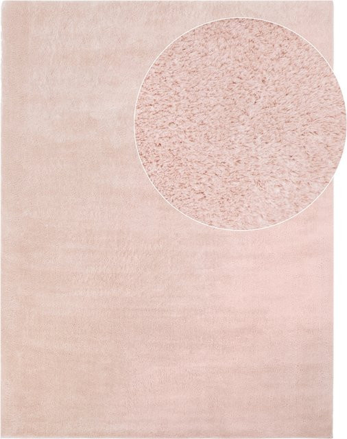 Teppich Calissa modern in Rosa, quadratisch, B/B: 200 x 200 cm - Bild 1
