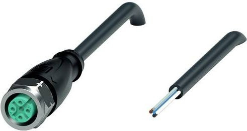 Pepperl+Fuchs 256042 Sensor-Aktor-Steckverbinder konfektioniert, 5-polig, Schwarz, Länge: 10 m - Bild 1