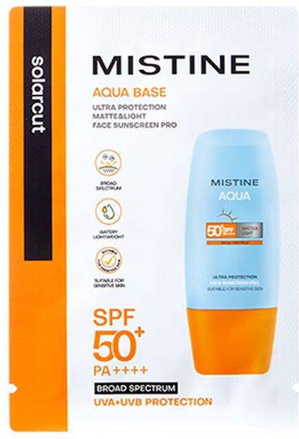Mistine Aqua Clear Sonnenschutz SPF50+, Gesicht, Unisex - Bild 1