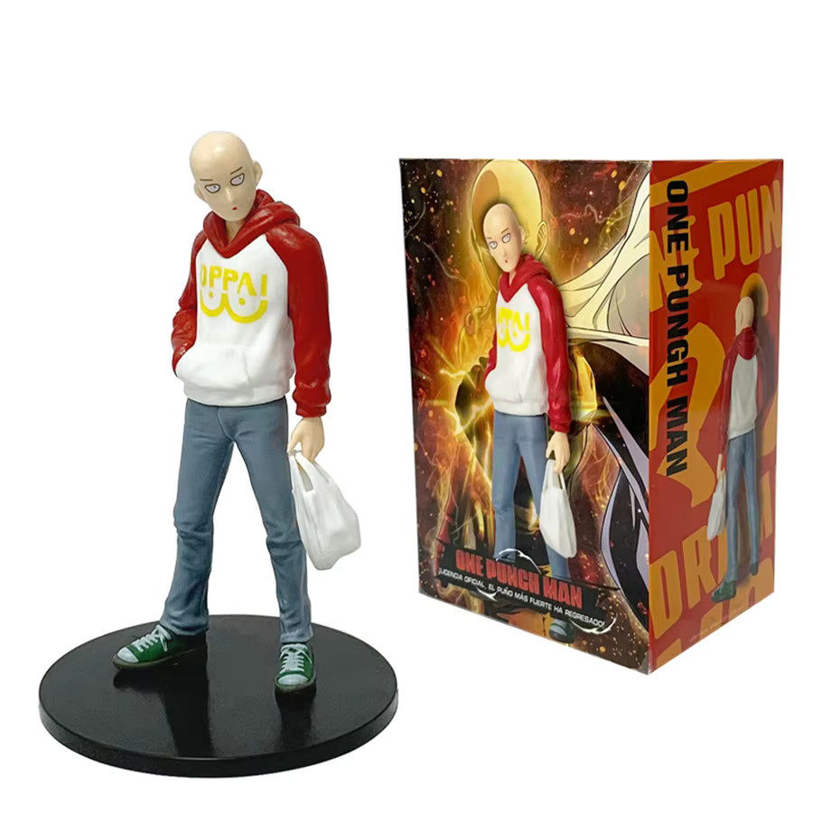Bandai One Punch Man Saitama Action Figure, 16 cm, Kunststoff - Bild 3
