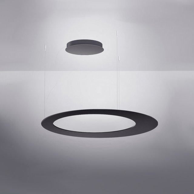 TeamItalia Velata Sospensione LED-Pendelleuchte in Schwarz mit warmweißem Licht (2700K) - Bild 1