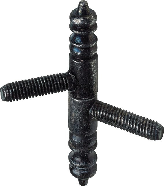 Hettich Einbohrband in Messing und Schwarz - Bild 1