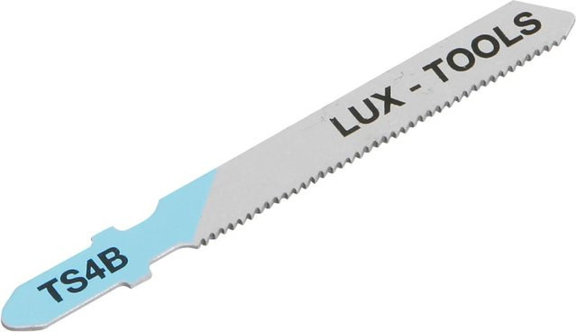 LUX-TOOLS Stichsägeblatt für Metall aus HSS mit T-Schaft, 50 mm, Silber - Bild 1