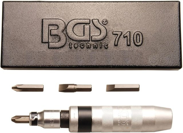 BGS Hand-Schlagschrauber-Satz mit Bits 5-teilig in Silber - Bild 2