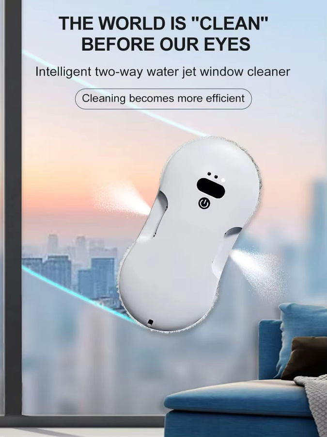 DUTRIEUX Elektrischer Zwei-Wege-Spray-Fensterreiniger in Weiß - Bild 3