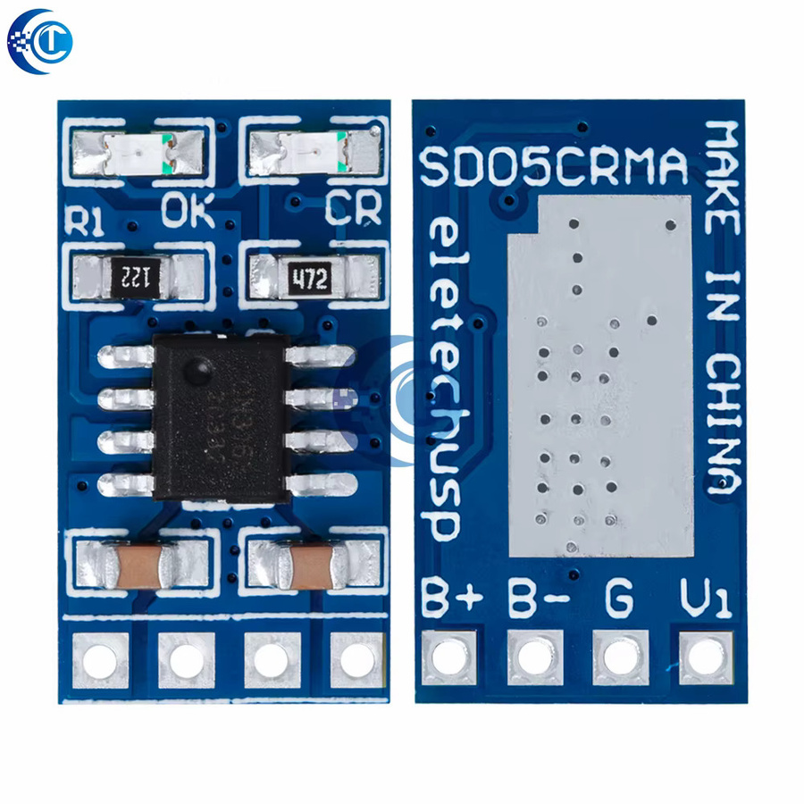 EGBO MPPT Solar Laderegler SD05crma für Li-Ion und LiPo Akkus, 1A, Blau - Bild 4