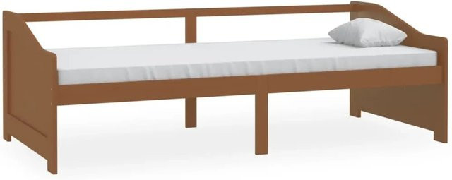 vidaXL Tagesbett 3-Sitzer aus Kiefer-Massivholz in Braun, B/T/H: 200 x 90 x 66 cm - Bild 1