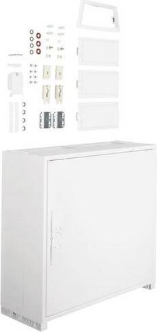 Hager Sockelschrank aus Stahl in Reinweiß RAL 9010, B/T/H: 55,0 x 50,0 x 20,5 cm - Bild 1