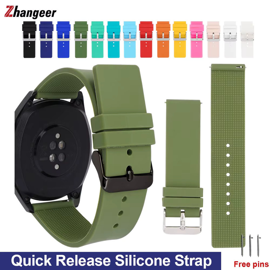Zhangeer Uhrenarmband Silikon, Unisex - Bild 1