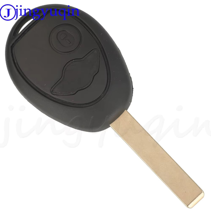 Jingyuqin Auto Fernbedienung mit 2 Tasten und PCF7931 Chip für BMW Mini Cooper S R50 R53 2002-2005 in Schwarz - Bild 3