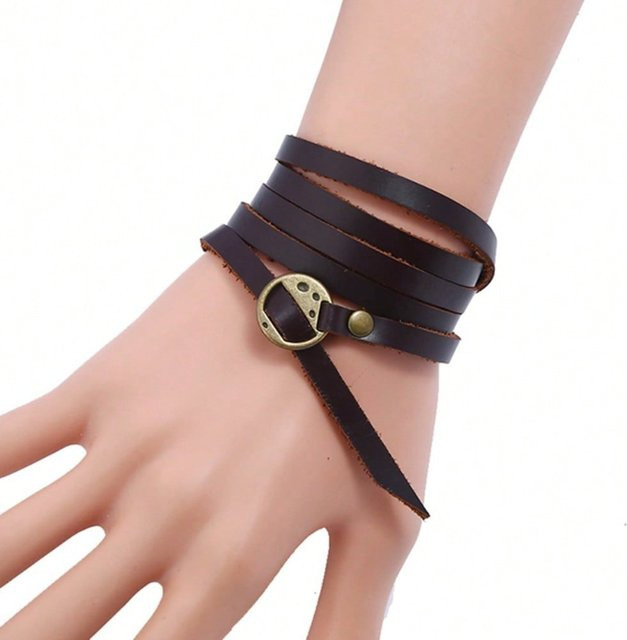 XYNN Armband, Fünf-Kreis-Pressarmband, bunt, Damen - Bild 1