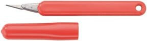 MOZART Präzisionsschnitt-Messer Scalpel #11 als Klappmesser in Rot mit Aluminium- und Kunststoffgehäuse - Bild 1