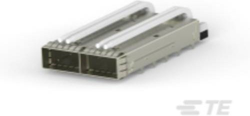 TE Connectivity zQSFP+ / QSFP28 Transceiver 2170807-2 in Silber - Bild 1
