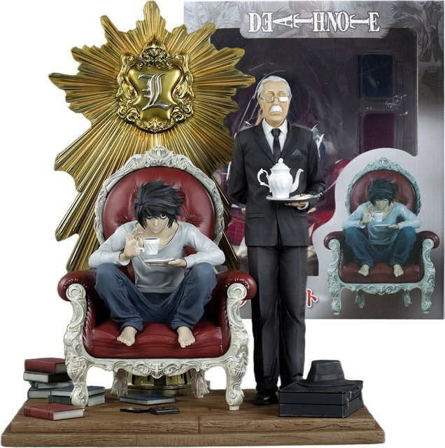 Bandai Death Note L Watari Diorama, Actionfigur, 26cm, Zubehör - Bild 1