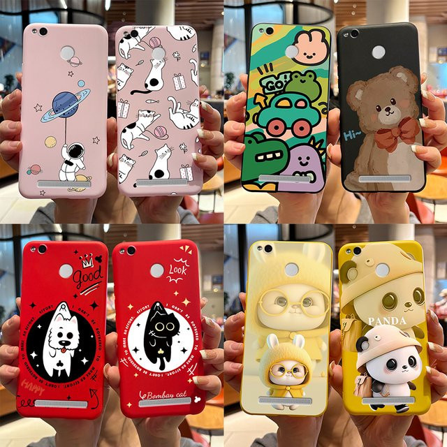 Xiaomi Handyhülle mit Panda-Design aus weichem Silikon für Redmi 3s und Redmi 3 Pro, Mehrfarbig - Bild 1