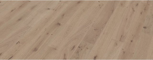 Haro Living Parkett Eiche Altweiß geölt im skandinavischen Design in Weiß und Beige - Bild 1
