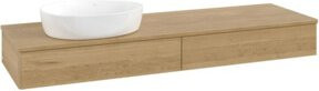 V&B Waschtischunterschrank Antao ohne Frontstruktur in Honey Oak, B/T: 160 x 50 cm - Bild 1