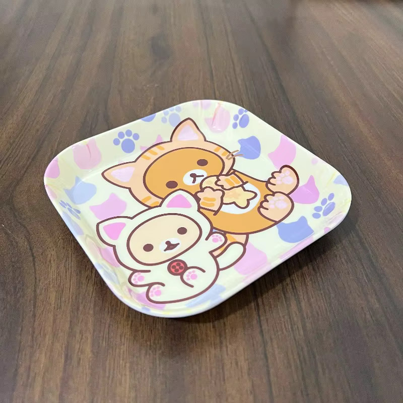 Bandai Rilakkuma Geschirrset mit Schüsseln und Tellern in Multicolour - Bild 3