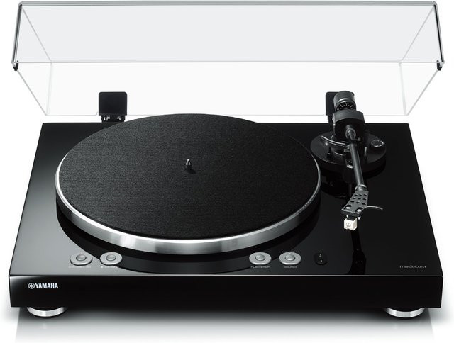 Yamaha MusicCast VINYL 500 Plattenspieler schwarz mit Bluetooth und Riemenantrieb - Bild 1