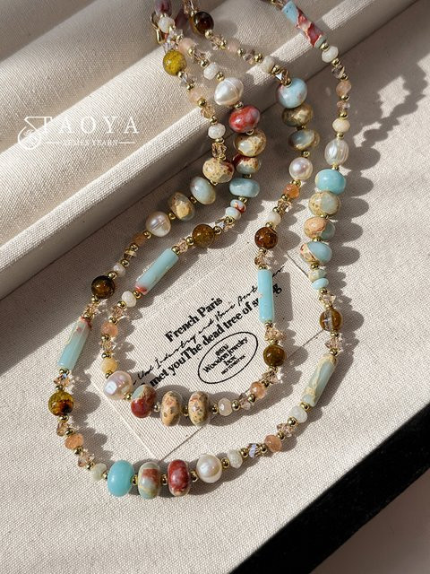 Taoya Halskette, Perle, Gold, Damen - Bild 1
