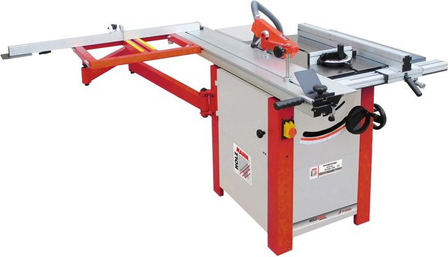 Holzmann Formatkreissäge TS 250F-1600 in Rot mit 400 V Anschluss - Bild 1