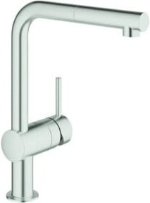 Grohe Spültisch-Einhebelmischer Minta in Chrom, L-Auslauf und schwenkbarer Auslauf - Bild 1