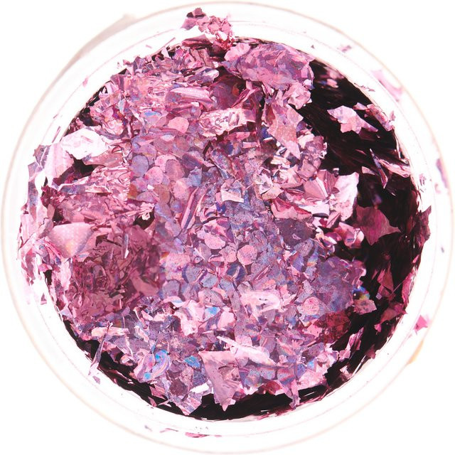 Rico Design Blattmetall für Resin in Holografisch Pink - Bild 1