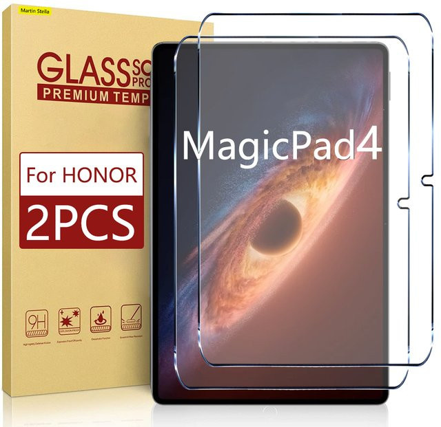 Honor MagicPad 4 Displayschutzfolie aus gehärtetem Glas, transparent - Bild 1