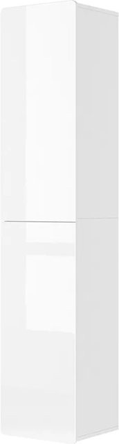 Vicco Badezimmerschrank Izan Hochschrank Weiß Hochglanz H x B x T: 180 x 40 x 40 cm - Bild 2