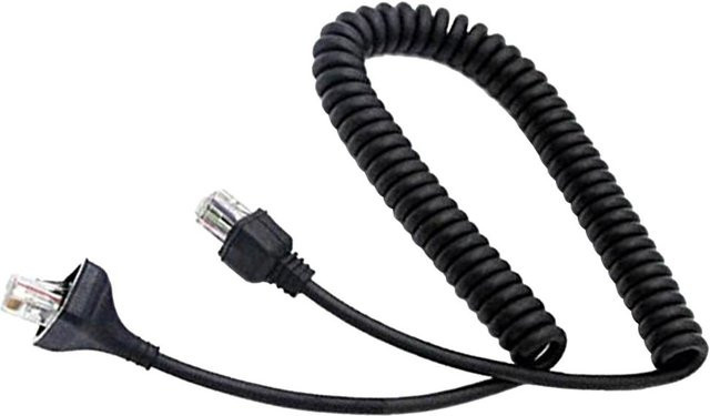 Kenwood Ersatz Mikrofonkabel für KMC-30 Mobile Mikrofon TM-261A mit RJ45/8-Pin Stecker in Schwarz - Bild 1
